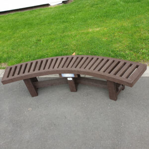 Garden bench cuartha brown 01