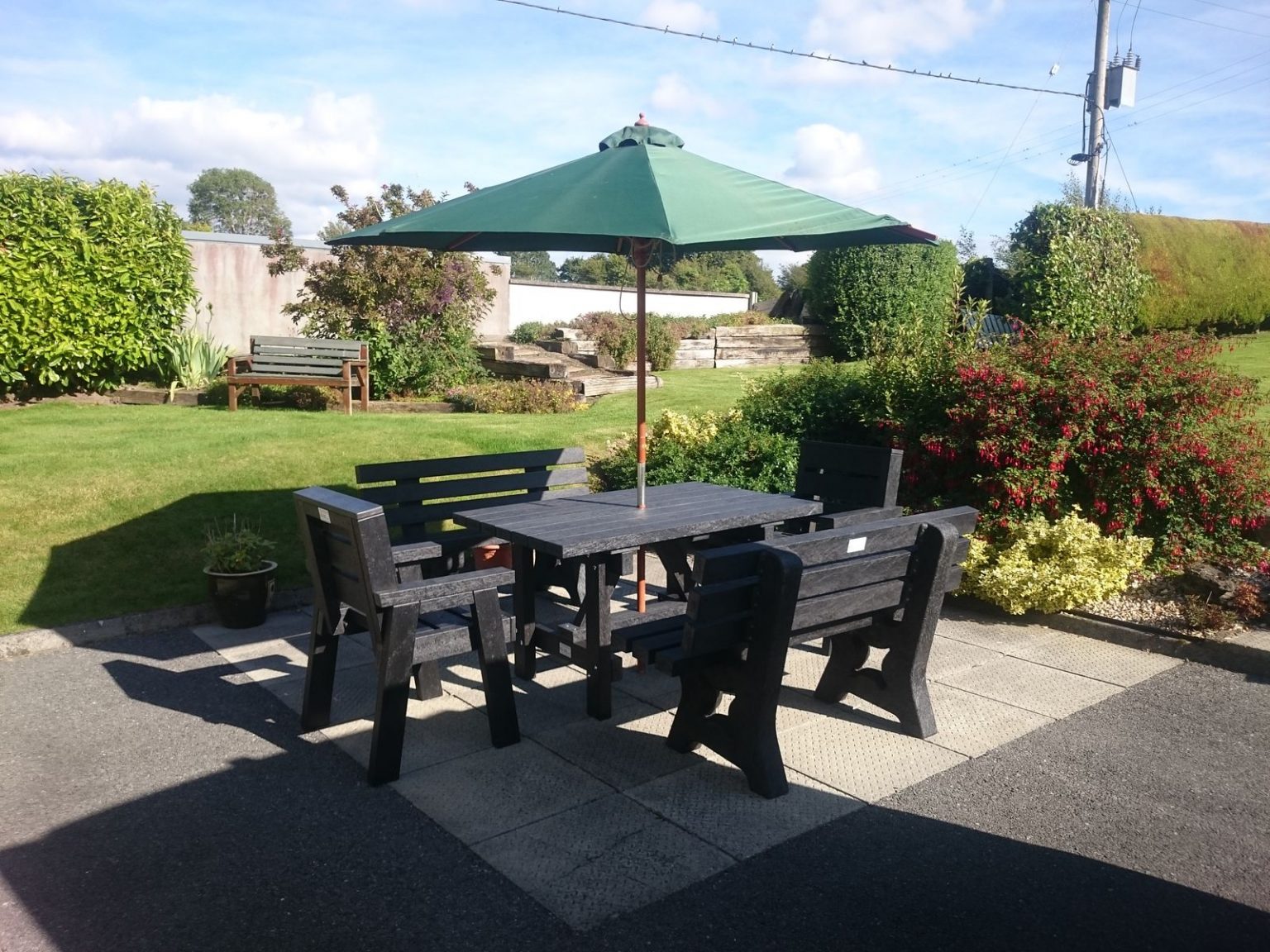 Belvedere Garden Furniture Set Irish Recycled Products