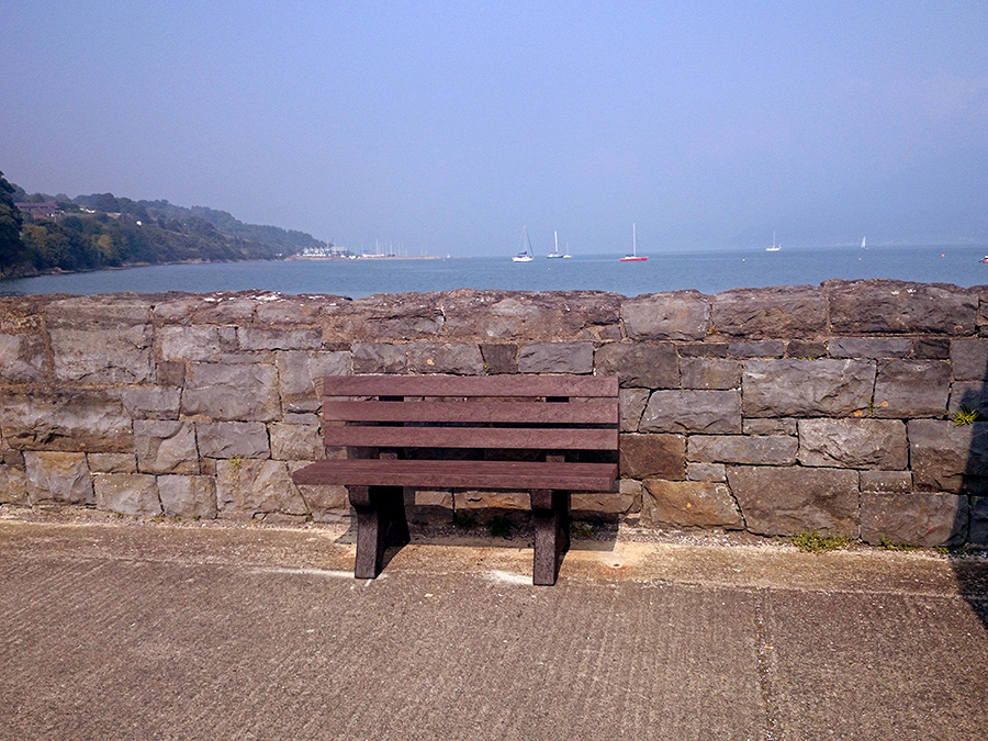 Recycled Plastic Bench - Carlingford