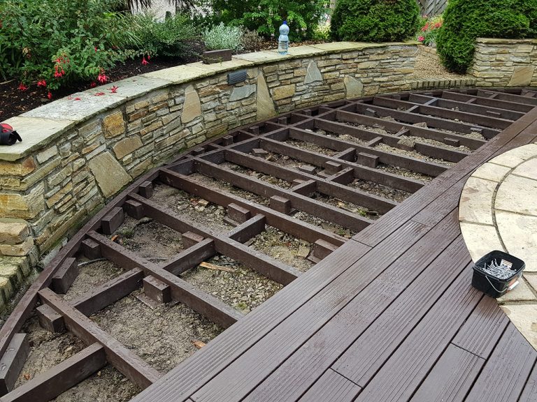 Plastic Decking Subframe Irish Recycled Products