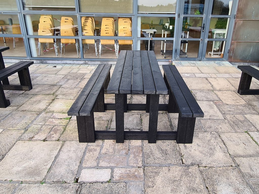 Maintenance Free Walk in Picnic Table | Irish Recycled Products