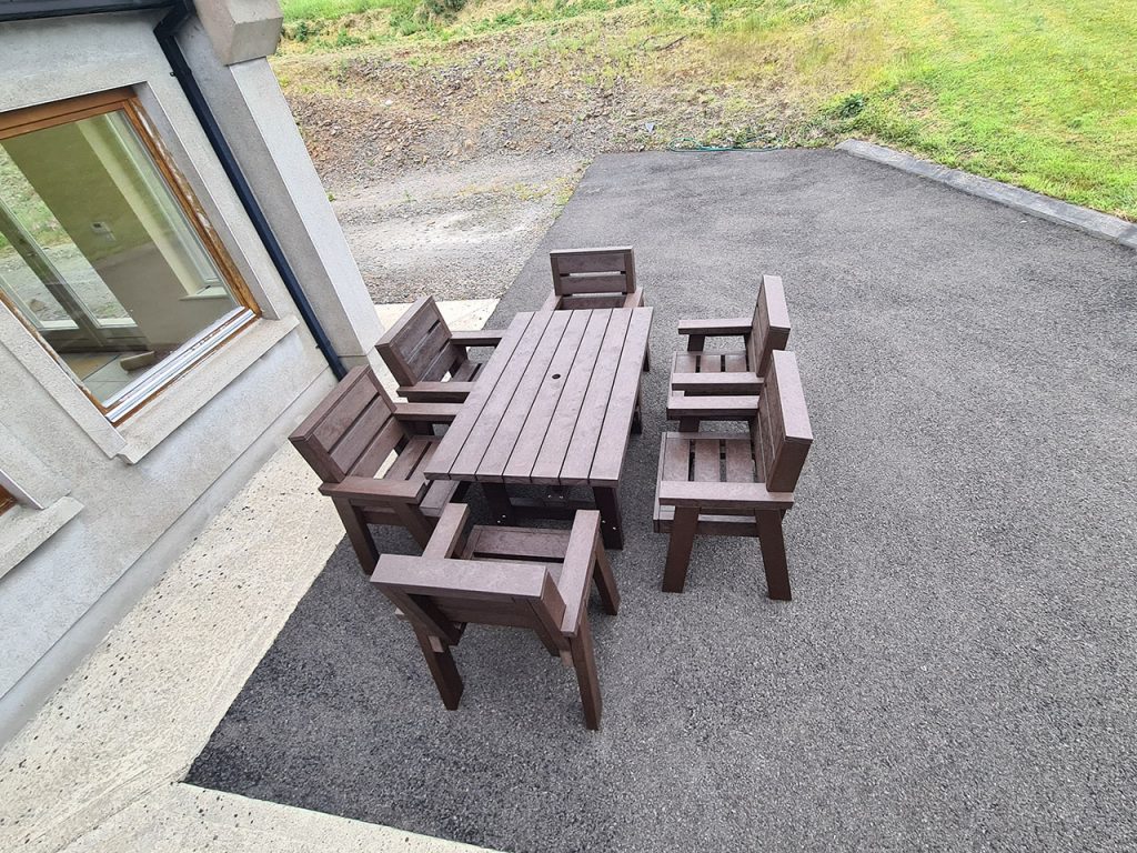 Dunloom Garden Furniture Set Irish Recycled Products