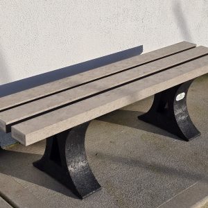 Bench chestnut black beige 002