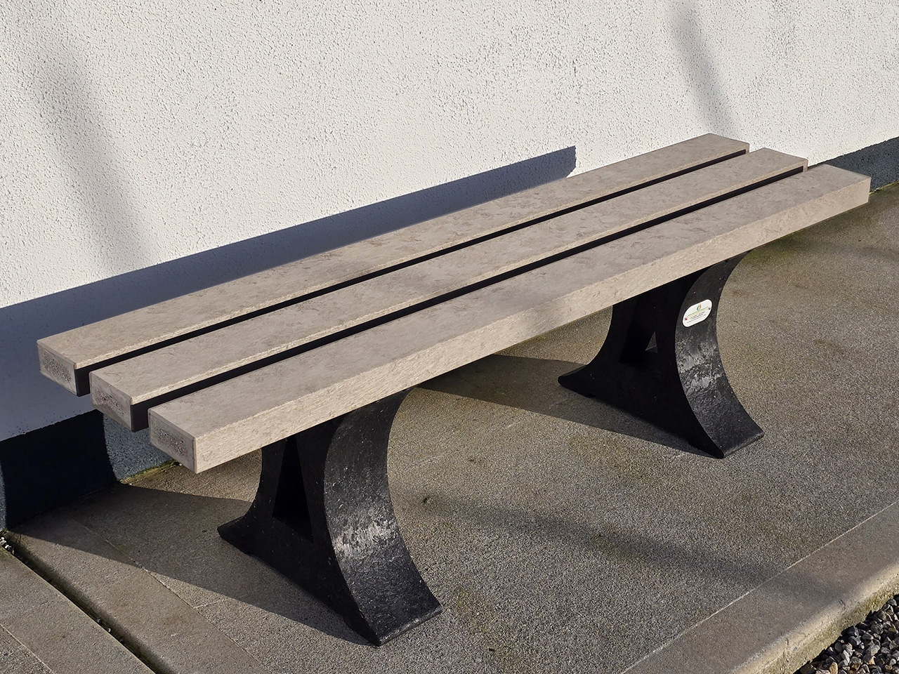 Bench chestnut black beige 002