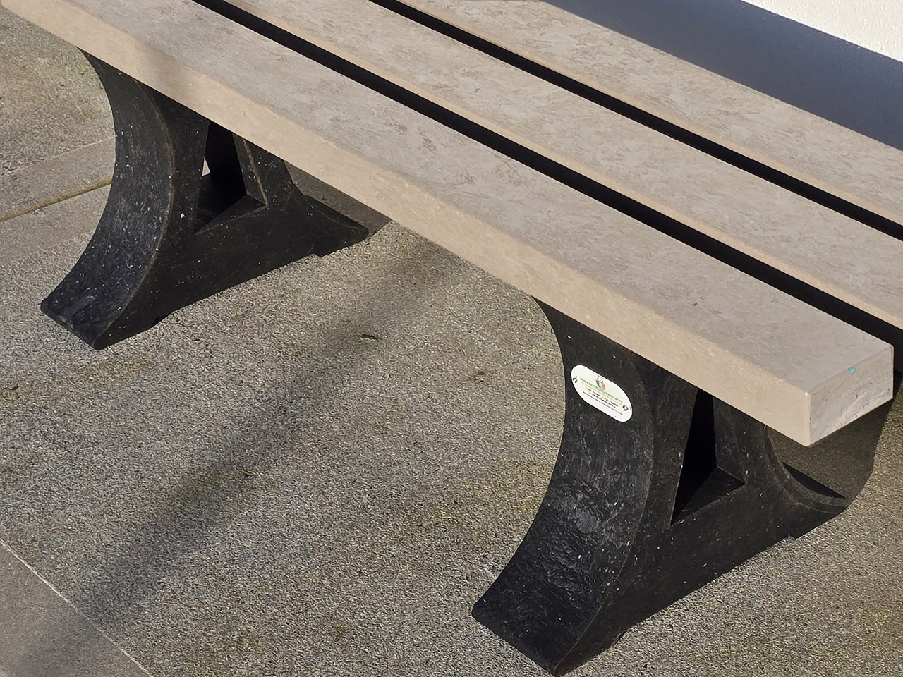 Bench chestnut black beige 003