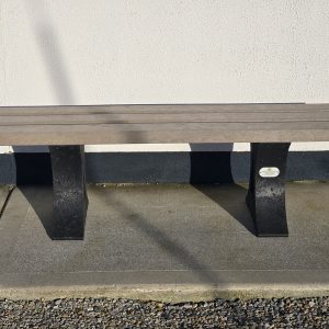 Bench chestnut black beige 004