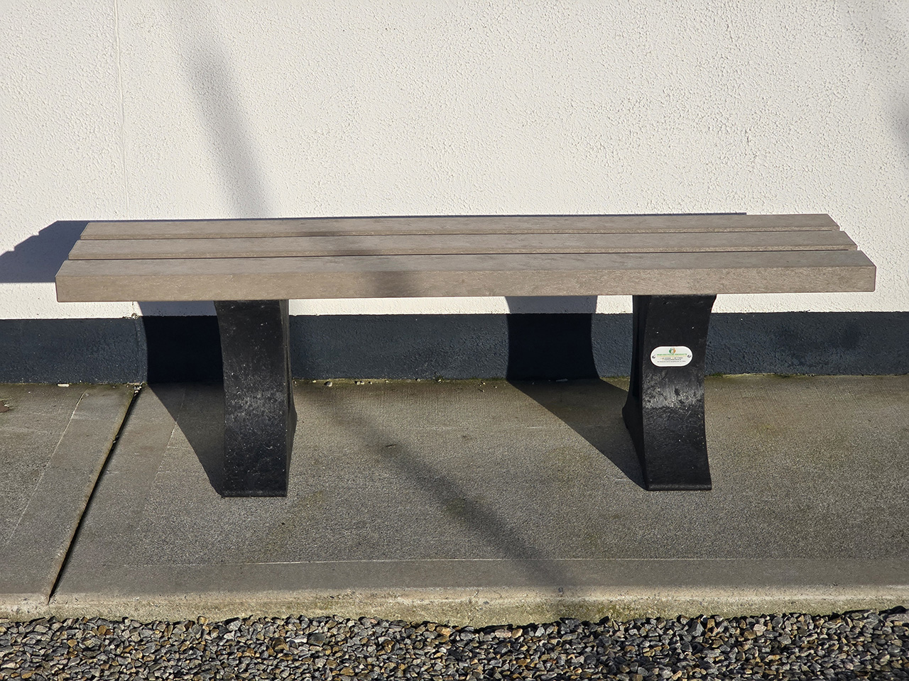 Bench chestnut black beige 004