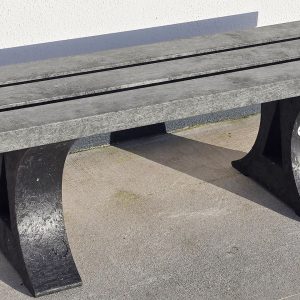 Bench chestnut black grey 002